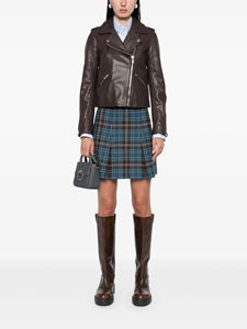 Veste en cuir véritable pour femme, taille plus, imperméable, coupe-vent, respirante, imprimée, écologique, personnalisable, style streetwear - Product Image 2