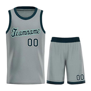 Quick Dry Breathable Basketball Jersey With Numbers Bsci Polyester Sportswear Sleeveless Set Bsci Summer Basketball <b>Shorts</b> - Product Image 1