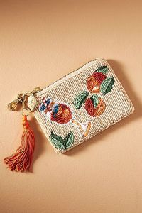 Pochette à monnaie personnalisée de qualité supérieure avec broderie perlée et décoration artisanale élégante pour les marques de mode et les détaillants - Product Image 6