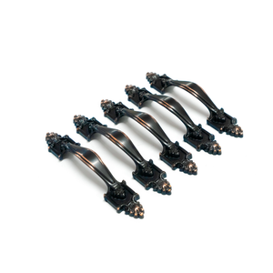 Muebles de cocina modernos, armario, cajón, puerta de armario, alta calidad, duradero, Zinc Aolly, negro, antideslizante, dormitorio, baño - Product Image 5