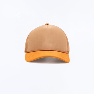 5 Panel Men Custom Wholesale Blank <b>Plain</b> Mesh Foam Trucker <b>Cap</b> with Rope Manufactured By Antique Fashion - Product Image 1
