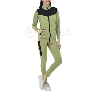 Women <b>Tracksuit</b> Custom Jogging <b>Tracksuit</b> Premium Quality Double Color Trendy Style Women <b>Tracksuit</b> For Top Selling - Product Image 3