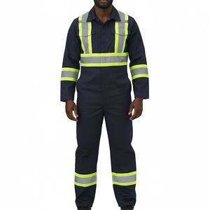 <b>Fire</b> <b>Resistant</b> Reflective Electrician Workwear Safety Suit Work Wear Clothes Security Uniform for Men - Product Image 3