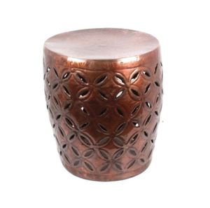 Wholesale Hammered Side Table With Silver Finishing Customized Handmade Decorative Living Room Side Tables for Sale - Product Image 6