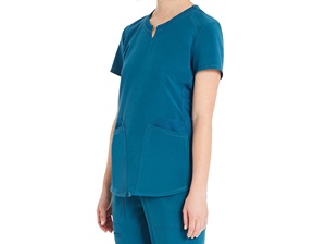 Wholesale Scrubs Uniform Spandex Woven Fabric Custom Logo Short Sleeved Medical Hospital Scrub Sets Men High Quality - Product Image 2