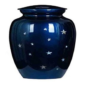 Aluminium Enamel <b>Urns</b> Standard Fancy Designing Round Shape <b>Large</b> Size Enamel <b>Urns</b> Home - Product Image 2