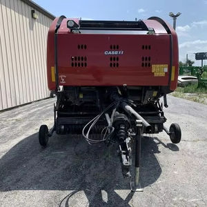 Mini empacadora de heno redonda bastante usada y de nueva IH-RB455-16954 con caja de cambios y motor de alta productividad de origen estadounidense - Product Image 1