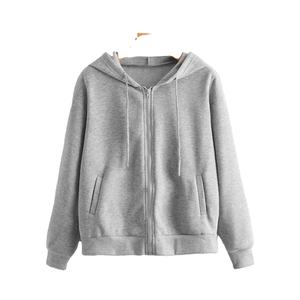 เสื้อฮู้ดสตรีแฟชั่นสตรีทแวร์แบบใหม่ ผ้าฟลีซ 100% ผ้าฝ้าย มีกระเป๋าข้างสองข้าง สำหรับผู้หญิง โดย RSW - Product Image 3