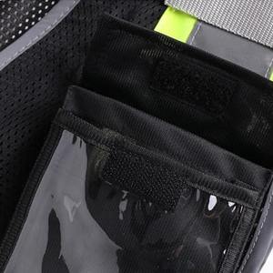 Nuevo Chaleco de trabajo de seguridad reflectante unisex con cierre de cremallera multibolsillos impermeable para uso al aire libre e industrial - Product Image 6