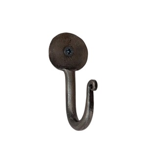 Patère antique Type d'installation facile crochets suspendus pour vêtements étagère de placard montage sur porte crochet mural en fonte Style campagnard - Product Image 2