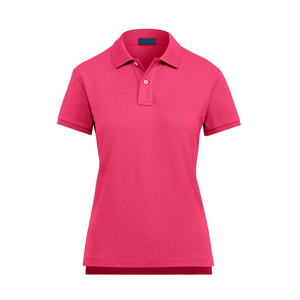 Camiseta Polo Informal de Color Sólido para Mujer, Corte Regular, Manga Corta, Moderna, Elegante y Cómoda para el Día a Día - Product Image 1