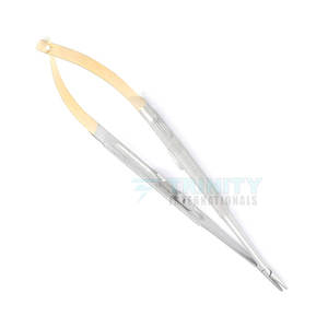 Portaagujas Castroviejo Reutilizable de 140 mm, Acero Inoxidable, Herramientas Quirúrgicas para Cirujanos Profesionales - Product Image 3