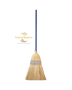 Balai à long manche en plastique à poils durables de qualité supérieure, à prix promotionnel d'usine, pour usage domestique traditionnel - Product Image 1