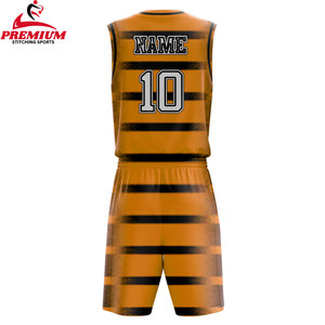 Ensemble de maillot de basket-ball personnalisé pour garçons pour les tournois de jeunes - Respirant imprimé avec des numéros personnalisés Évacuation de l'humidité et séchage rapide - Product Image 2