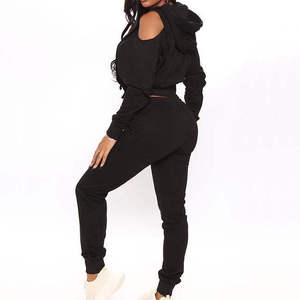 Ensemble de survêtement de jogging pour femmes, survêtement personnalisé, ensemble de survêtement avec sweat-shirt à demi-zip et pantalon de jogging pour femmes - Product Image 6