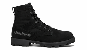 Botas de Trabajo Profesionales Ceremoniales para Hombre, Botas de Senderismo y Entrenamiento para Desierto Cálidas, Diseño de Cordones Rápidos, Suela Antideslizante de Panamá - Product Image 2