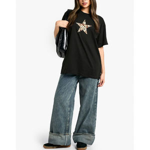 Camisetas de mujer de gran venta, ropa informal para mujer, camisetas de talla grande para mujer, fabricación directa de fábrica - Product Image 3