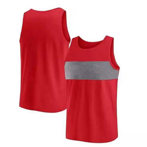 2025 New Quick Dry Casual Streetwear Gym Tank <b>Top</b> High Quality Wholesale Best Design <b>Sleeveless</b> Men Tank <b>Top</b> - Product Image 1
