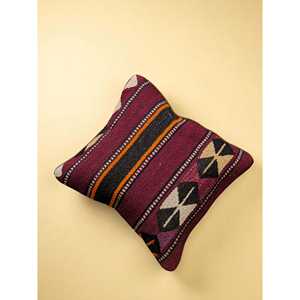 ปลอกหมอนอิงลายคิลิมแบบวินเทจจากตุรกี ขนาด 42 x 40 ซม. สำหรับเบาะนั่งและหมอน - Product Image 5