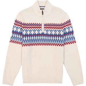 Sweater Winter Knitwear Front Logo Anti-Pilling Men's Couples Sweater All-Match Cotton <b>Long</b> Sleeve Warm Digital Print Sweater - Product Image 5