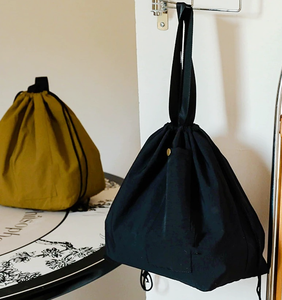 Vietnamese Supplier's Convenient <b>Drawstring</b> Lunch <b>Bag</b> Water-Proof Nylon with Soft Handle - Product Image 5