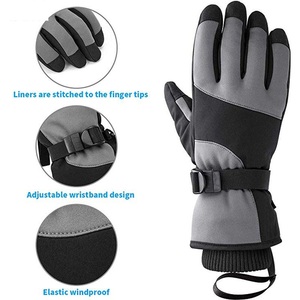 Guantes Térmicos Impermeables para Invierno, para Snowboard, Esquí, Ciclismo, Pantalla Táctil, Protección contra el Frío, Unisex - Product Image 3