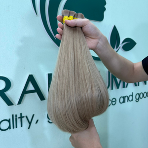 Cheveux vierges bruts en vrac les plus populaires à double trame sans perte, cheveux bruts en gros d'usine au Vietnam - Product Image 2