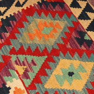 Tapis Kilim afghan authentiques faits à la main | 100% laine tissée à plat | Designs tribaux et vintage - Product Image 5