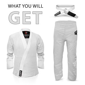 Kimono de Jiu Jitsu Brasileño BJJ, Azul Marino, 420 g/m², Tejido Perlado, Algodón Preencogido, Logotipo Bordado Personalizado, Uniforme de Artes Marciales - Product Image 4