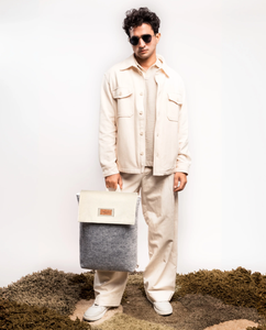 กระเป๋าเป้สะพายหลังผ้าแคนวาสจากผู้ผลิตผ้าคอตตอนมาใหม่ - Product Image 2