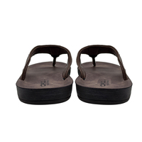 Tongs en cuir PU pour hommes avec logo personnalisé, antidérapantes, sandales de plage d'été, OEM ODM, prix d'usine en gros
