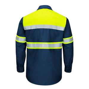 Personalizado ANSI Clase 2 EN ISO 20471 Clase 2 Chaleco DE SEGURIDAD reflectante Agua y a prueba de viento Oxford PU Transpirable Mantener caliente Cortavientos - Product Image 3