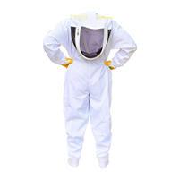 Combinaison d'apiculture ventilée de qualité supérieure Vêtements de travail de protection durables pour le corps entier avec voile d'escrime pour une utilisation professionnelle du rucher
