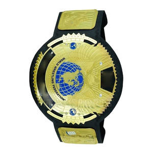 Cinturón de Campeonato de Lucha Libre de Cuero de Alta Calidad Hecho a Medida, Ecológico, Duradero, Hecho en Pakistán, Nuevo en Existencia - Product Image 2