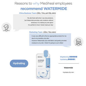 Mascarilla Esencial Watermide de MEDIHEAL, 10 Unidades - Product Image 5
