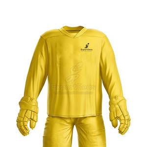 Último diseño de alta calidad recién llegado uniforme de hockey sobre hielo poliéster hecho uniforme de hockey sobre hielo - Product Image 5
