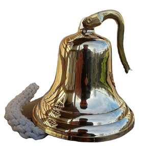 Campana de Barco Antigua de Latón Macizo de 7 Pulgadas, Personalizada y Moderna, para Hogar, Cocina, Interiores y Exteriores - Product Image 1