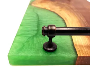 Plateaux en bois de résine polyvalents pour servir des aliments et des boissons pour la maison, les restaurants, utilisation personnalisable, couleur et taille, marque DE-AARTICO, Inde - Product Image 3