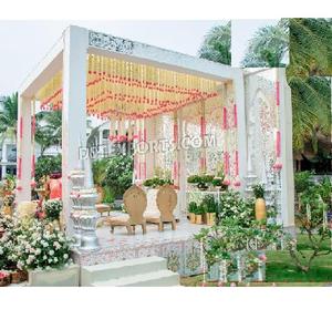 Mandap de espejo superior y Premium para bodas Marwari, Mandap de espejo más brillante para Bodas de interior, Mandap de espejo increíble para bodas - Product Image 1