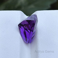 Améthyste africaine naturelle Trillion Triangle Pierres précieuses en vrac Jaipur Fabricant Prix de gros Fabrication de bijoux 1mm à 50mm Violet