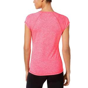 Camiseta Deportiva Rapidry Heathered para Mujer de Ideology, Color Rosa, Talla Pequeña - Product Image 2