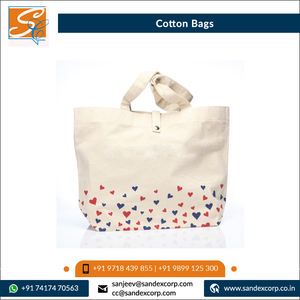 Sac fourre-tout en toile imprimé 100% coton sans azo de haute qualité pour faire du shopping au meilleur prix - Product Image 2
