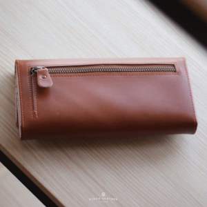 กระเป๋าคลัทช์ทำมือคลาสสิกพร้อมที่ใส่บัตรหลายช่องช่องใส่เงินสดซิปเหรียญและช่องใส่บัตรประจำตัว - Product Image 3