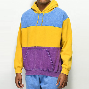 Mode Tie Dye Pull à capuche pour tenue décontractée différents-colour-blocks-hoodies-beautiful-hoodies - Product Image 4