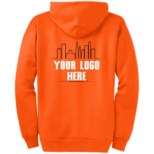 Personnalisé 500 GSM 100% Coton Tissu Hommes Hoodies Personnaliser Blanc Casual Oversized Hoodie Impression Broderie Logo pour Unisexe - Product Image 4