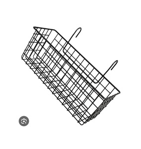 Panier à pain de couleur noire en fer de conception moderne avec un panier métallique de taille et de forme personnalisées de qualité de luxe en Inde - Product Image 4