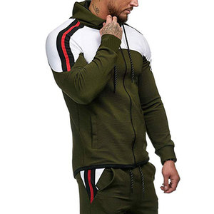 Survêtements en coton à impression personnalisée unisexe, sweat à capuche/pantalon surdimensionné pour hommes - Product Image 5