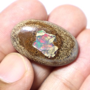 อัญมณีทรงหลวมโอปอลขัดหินจากออสเตรเลียทำเครื่องประดับอัญมณีคุณภาพเยี่ยม - Product Image 2