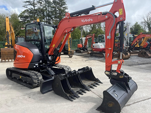 รถขุดขนาดเล็ก Kubota U50-5 ขนาด 5 ตัน รถขุดตีนตะขาบสำหรับขาย อุปกรณ์ก่อสร้าง พร้อมจัดส่ง - Product Image 1