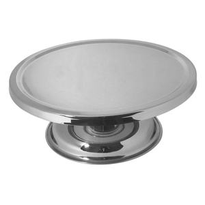 ที่วางเค้กทำจากสเตนเลสสตีลที่สวยงามและแข็งแรงดีไซน์ทนทานและมีสไตล์สำหรับงานแต่งงานงานจัดแสดงของหวาน - Product Image 1